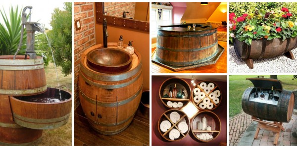 17 Awesome Ideas How To Use Old Wine Barrel