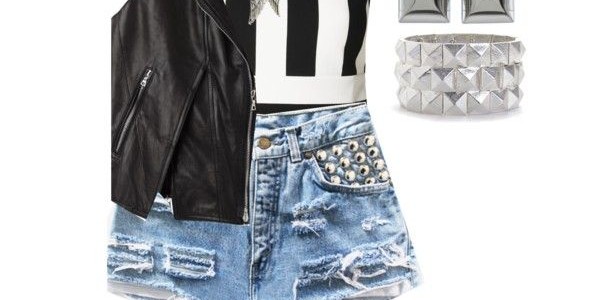 20 Polyvore Combinations With Trendy High-Waisted Shorts