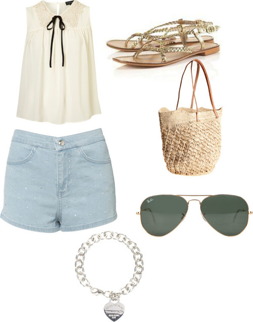 20 Polyvore Combinations With Trendy High-Waisted Shorts