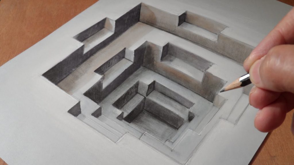 Optical Illusion: 3D Drawings That Will Make You Say WOW