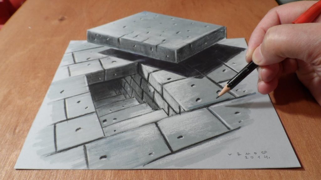 Optical Illusion 3D Drawings That Will Make You Say WOW Keep it Relax
