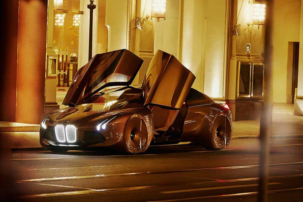 futuristic concept car
