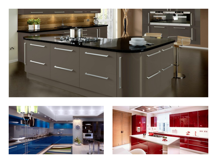 Have a Look in These Adorable Gloss Kitchen Ideas