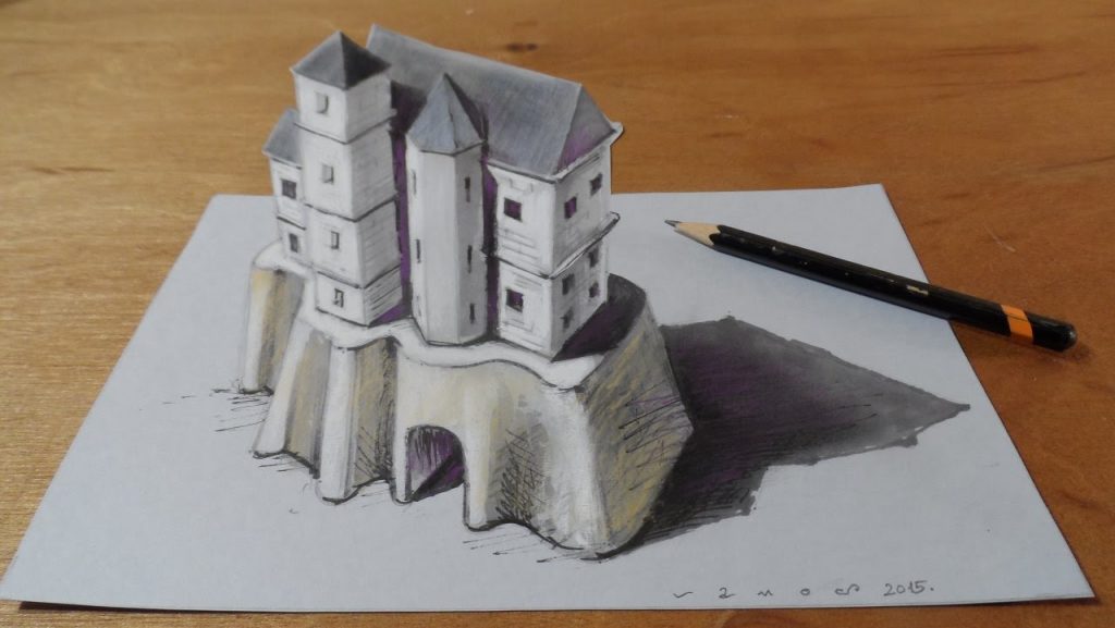 Optical Illusion: 3D Drawings That Will Make You Say WOW