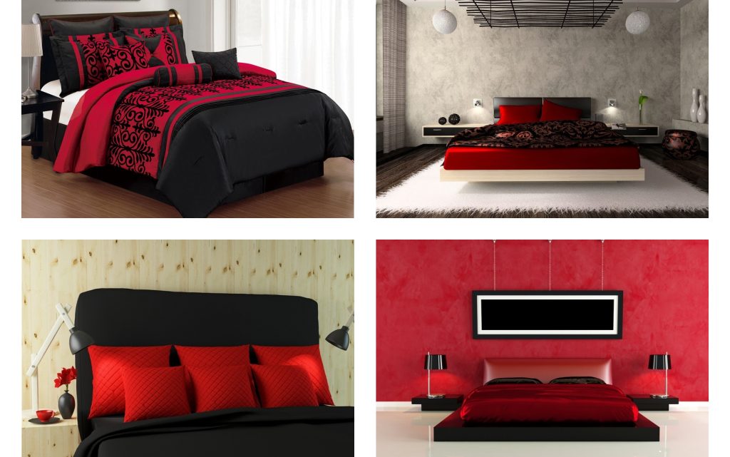 Red And Black Bedroom Ideas For Home Paradise