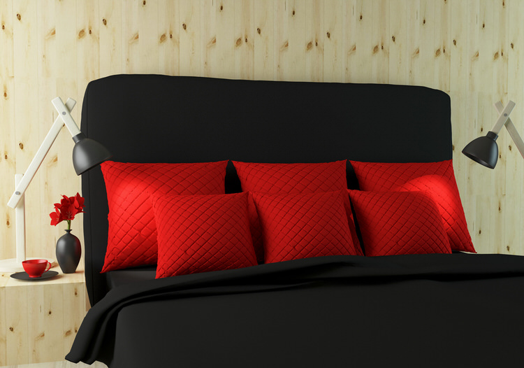red and black bedroom ideas