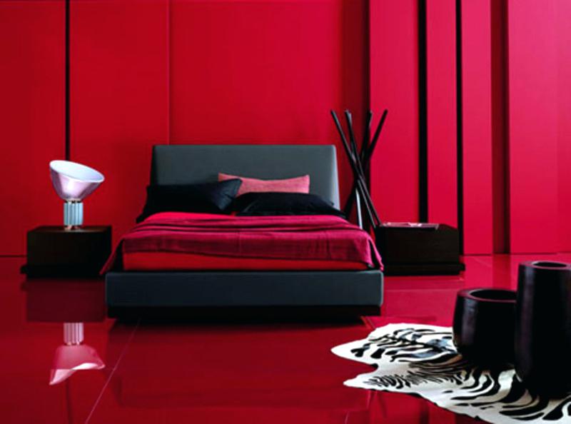 Red And Black Bedroom Ideas For Home Paradise