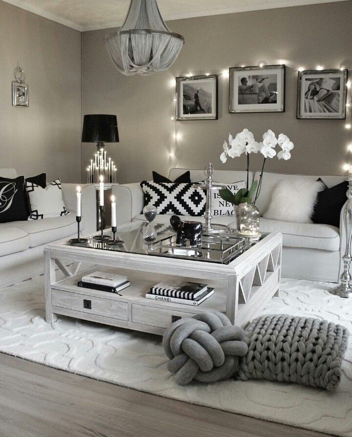 silver living room
