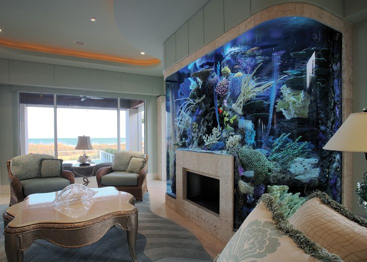 living room aquarium
