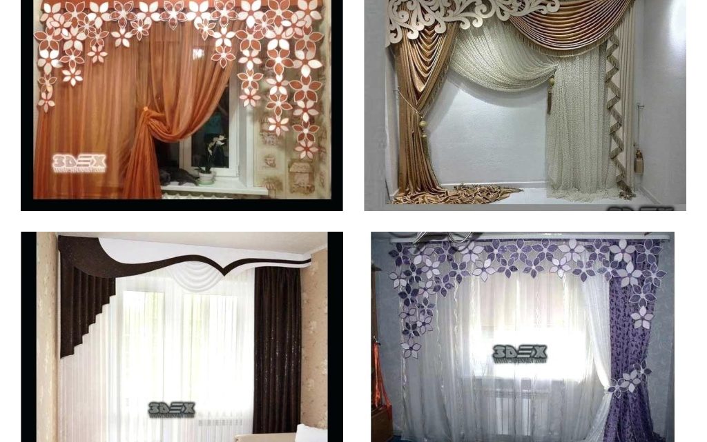 Unique Curtains Design For Lovely House Ambient