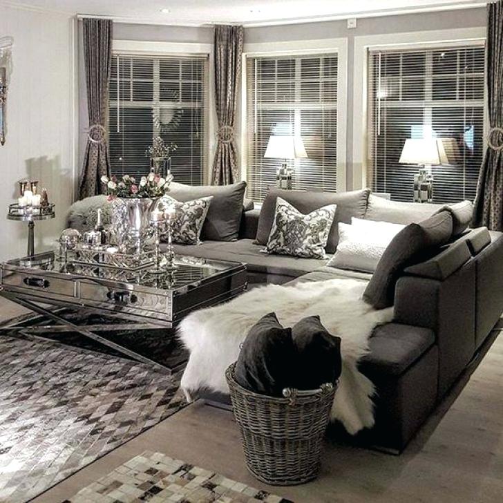 black&white living room