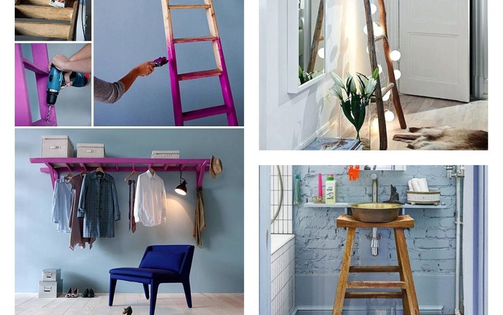 Creative Ways to Reuse The Old Ladder