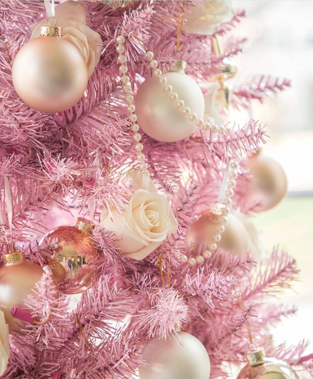 Christmas Decoration in Pink