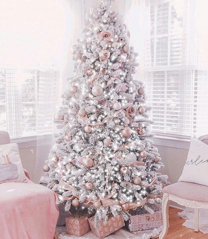 Christmas Decoration in Pink