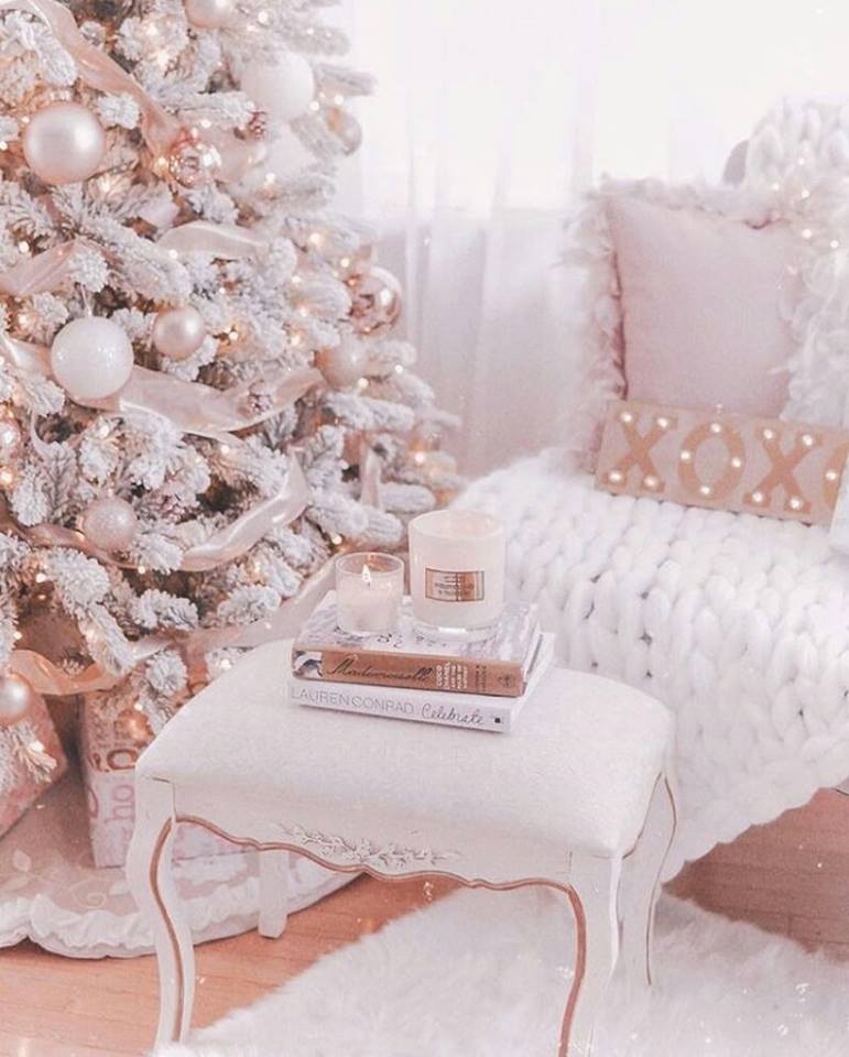 Christmas Decoration in Pink