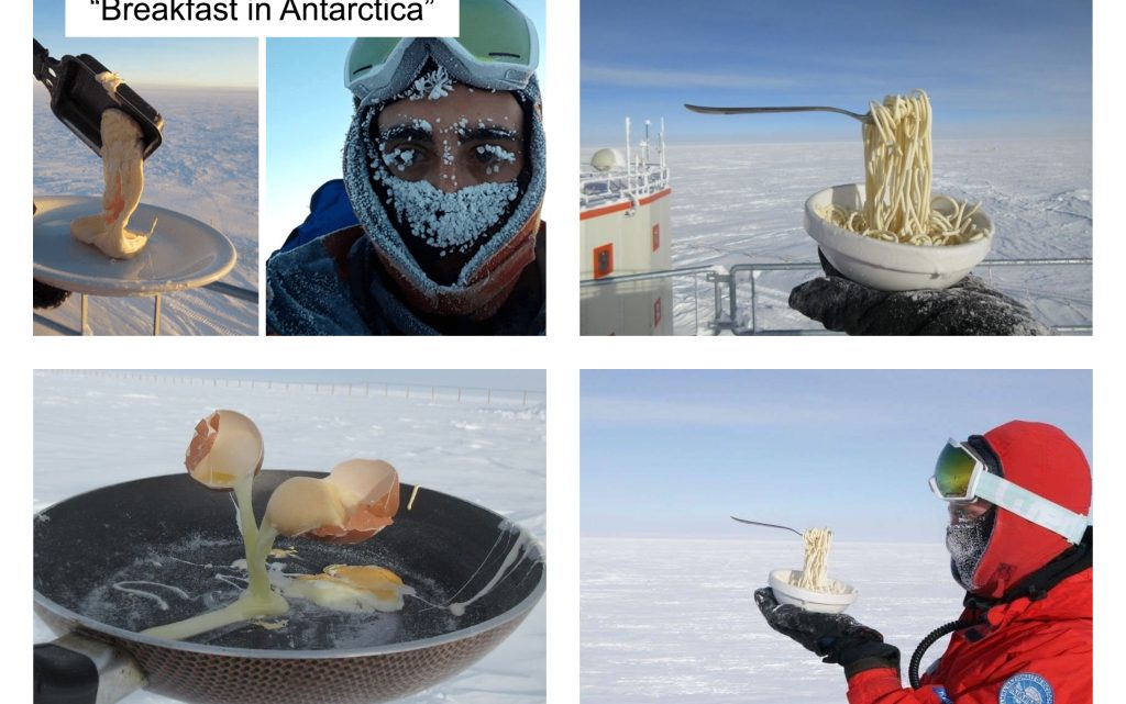 This Will Happen If You Cook Breakfast in Antarctica at -70ºC