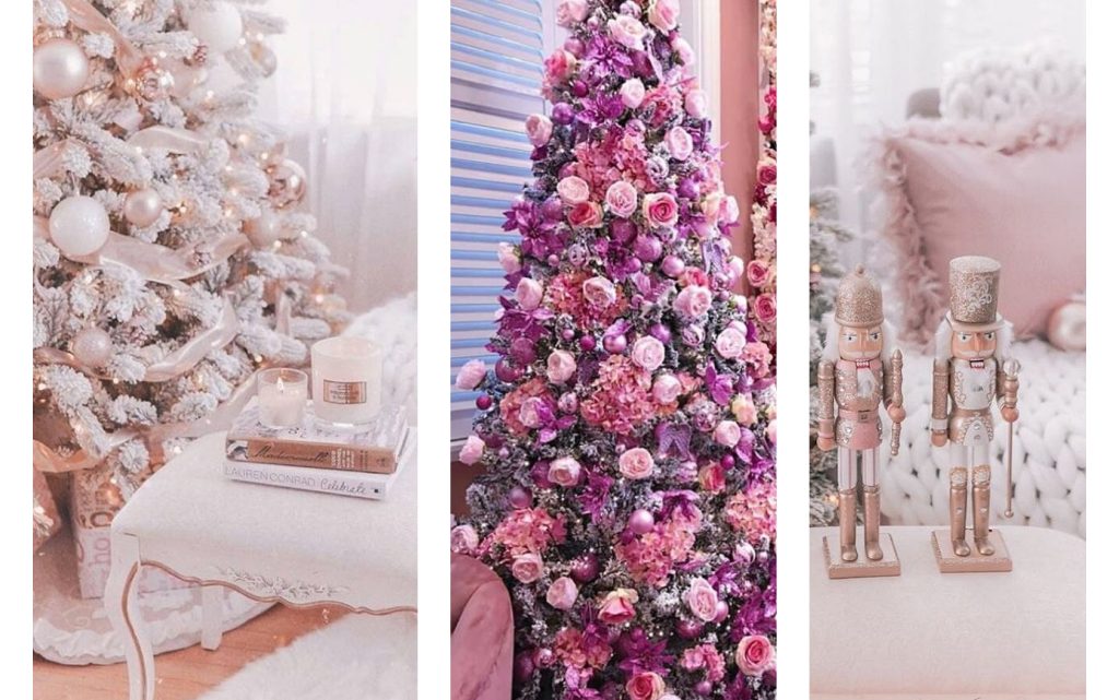 Christmas Decoration in Pink