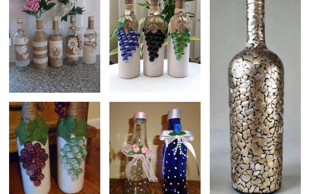 Creative Ways of Wine Bottles Reuse