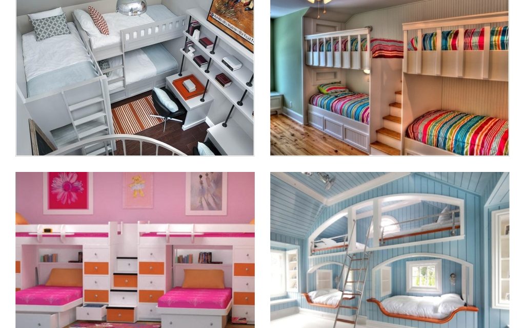 Amazing Ideas About Designing A Room For Four Kids