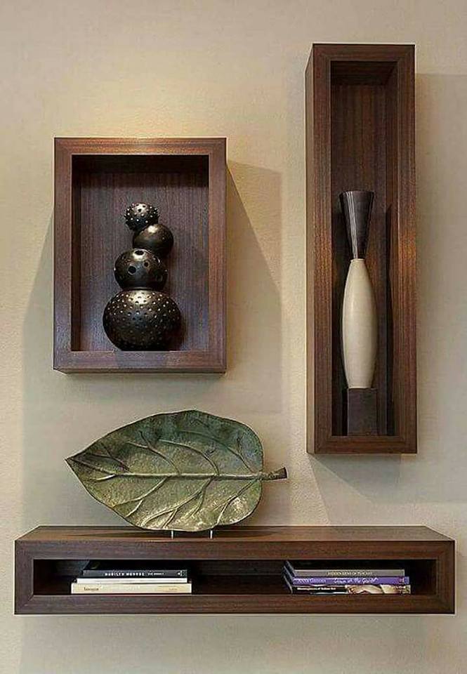modern shelves