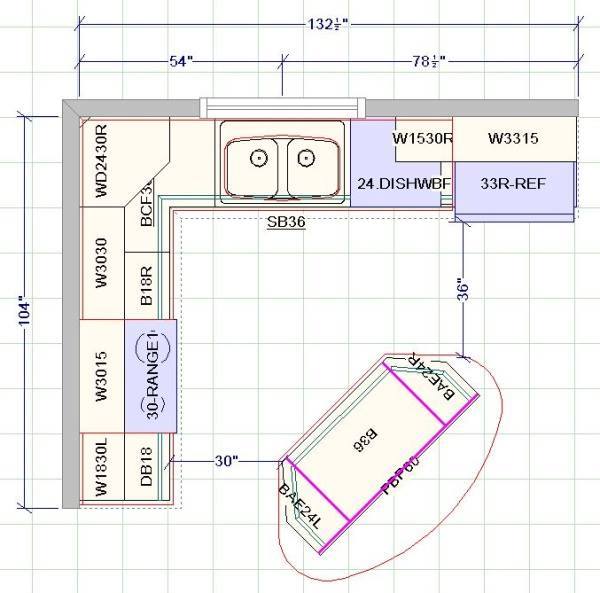 kitchen dimensions