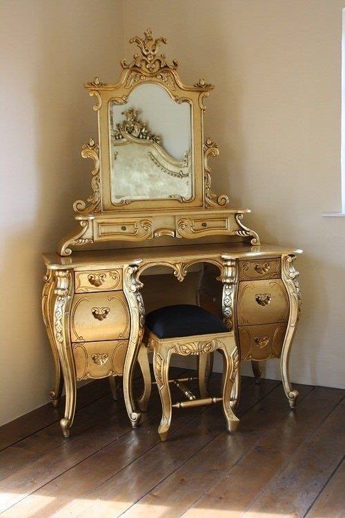 gold accent furniture