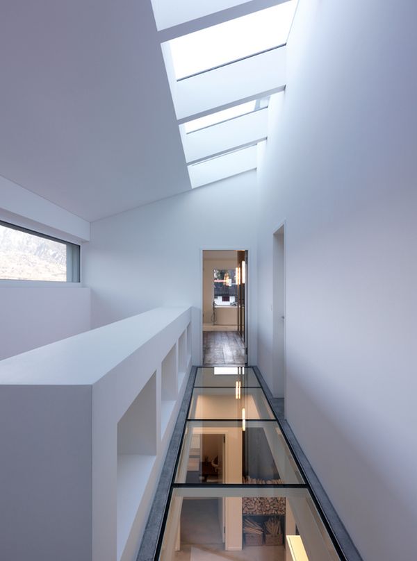 entryway glass floor