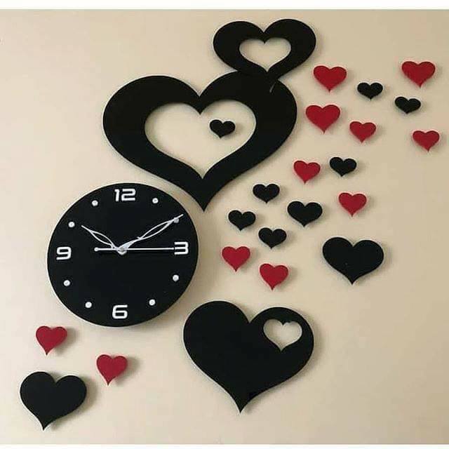romantic wall clock