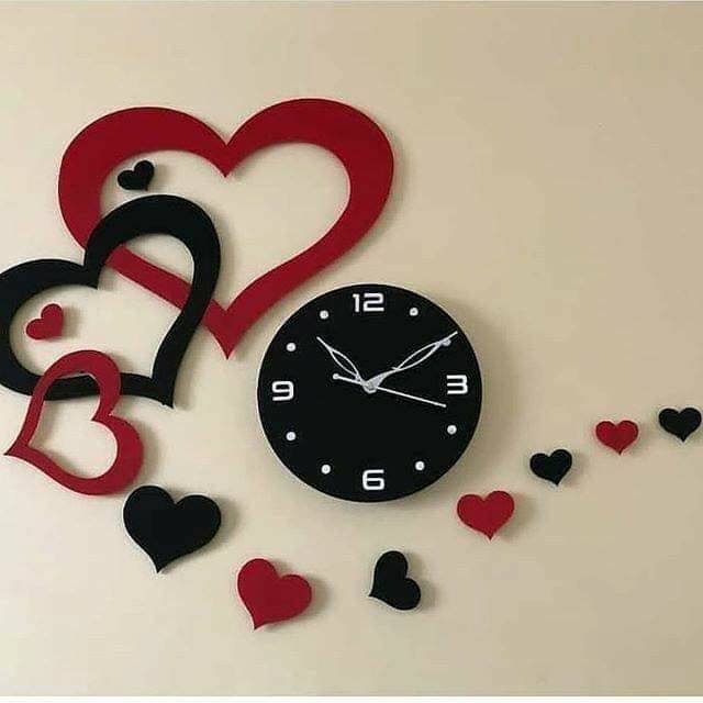 romantic wall clock