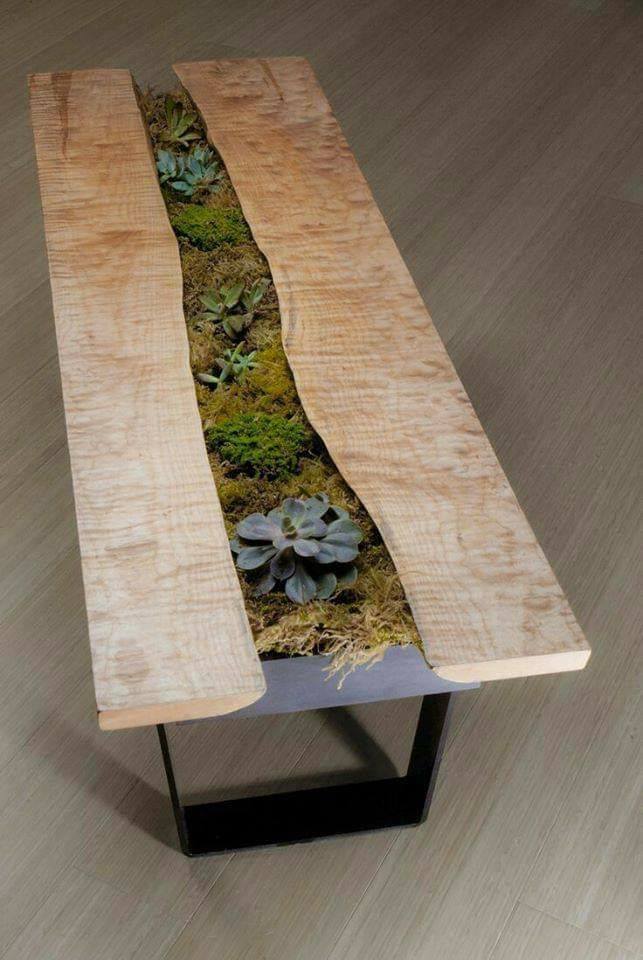 resin live edge table