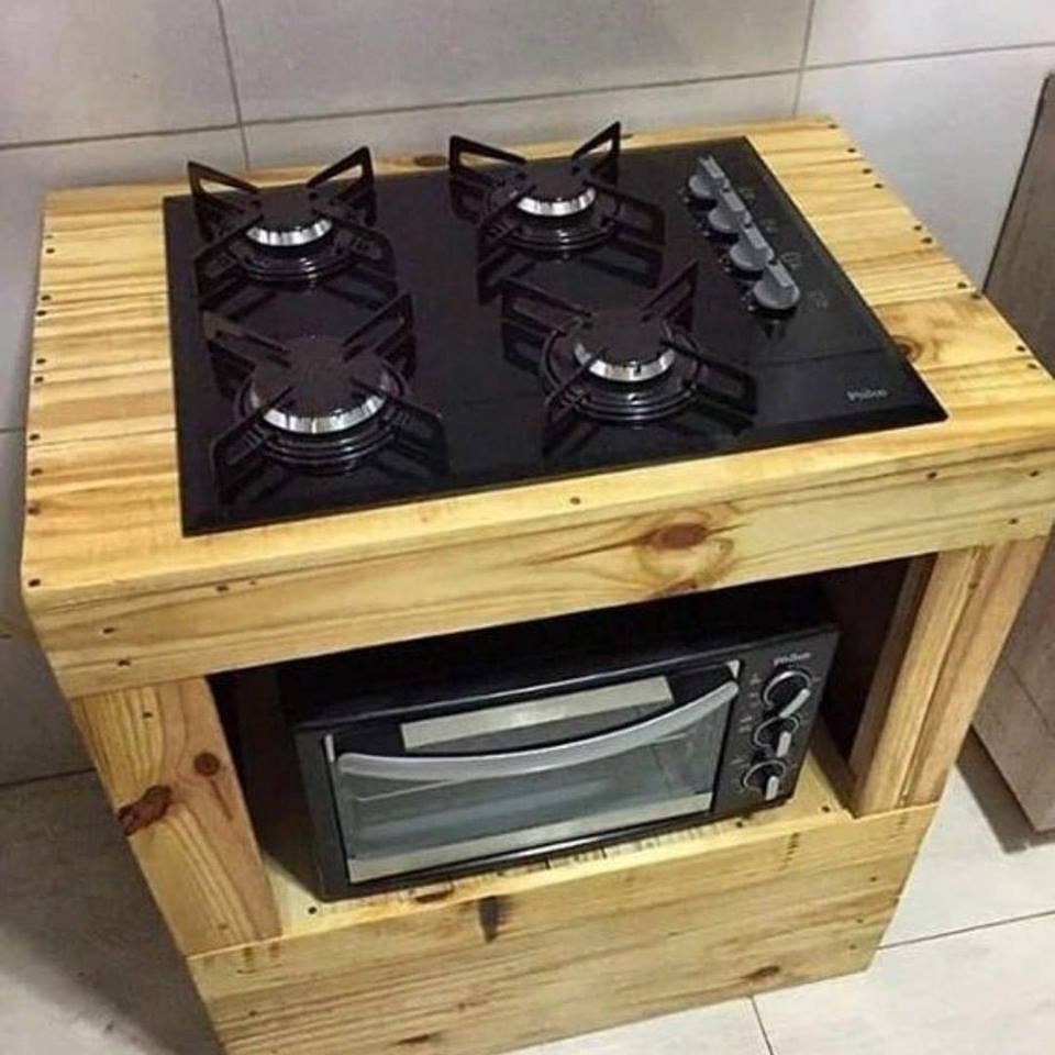 cook top pallets reuse