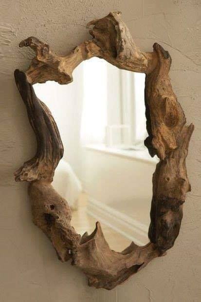 wood roots mirrors