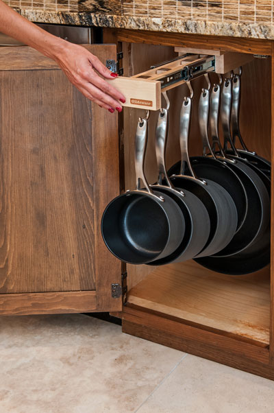 kitchen storage pans