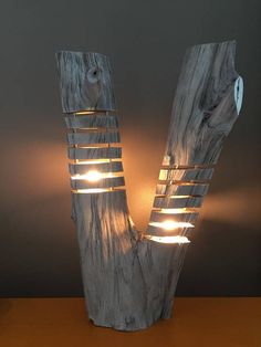 diy wood lighting