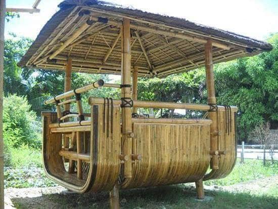 backyard seating pergola