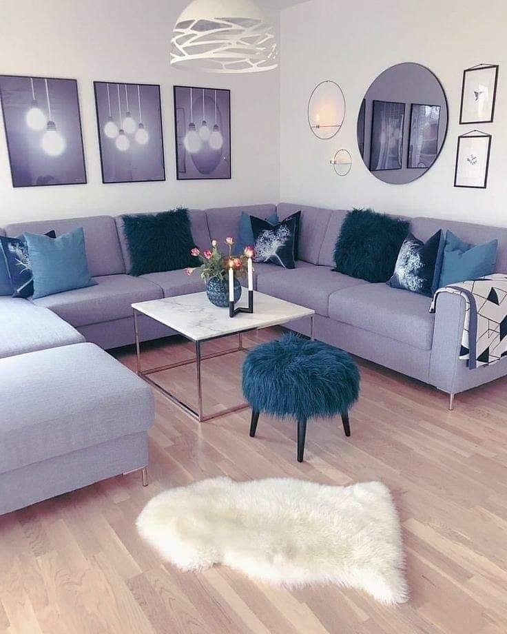 purple living room