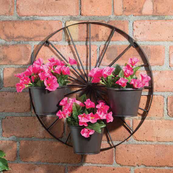 wheel planter holder