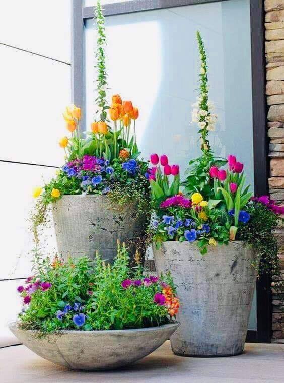 Modern Large Flower Pots 