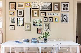dining room gallery wall