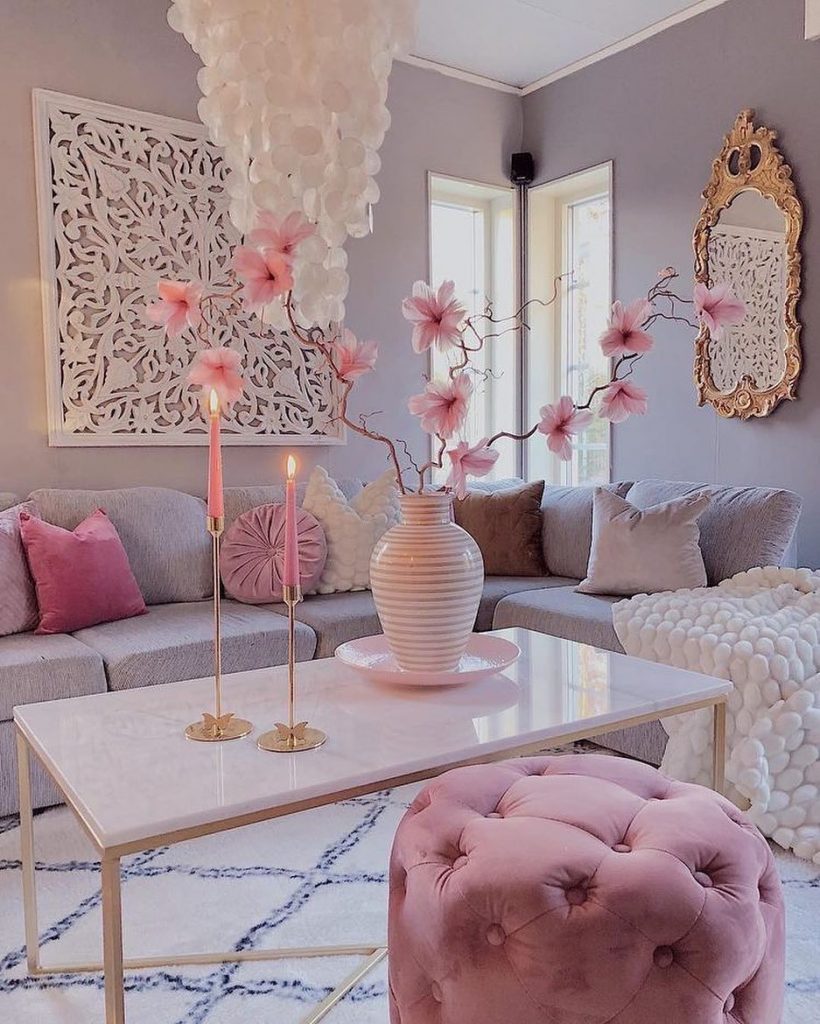pink interior