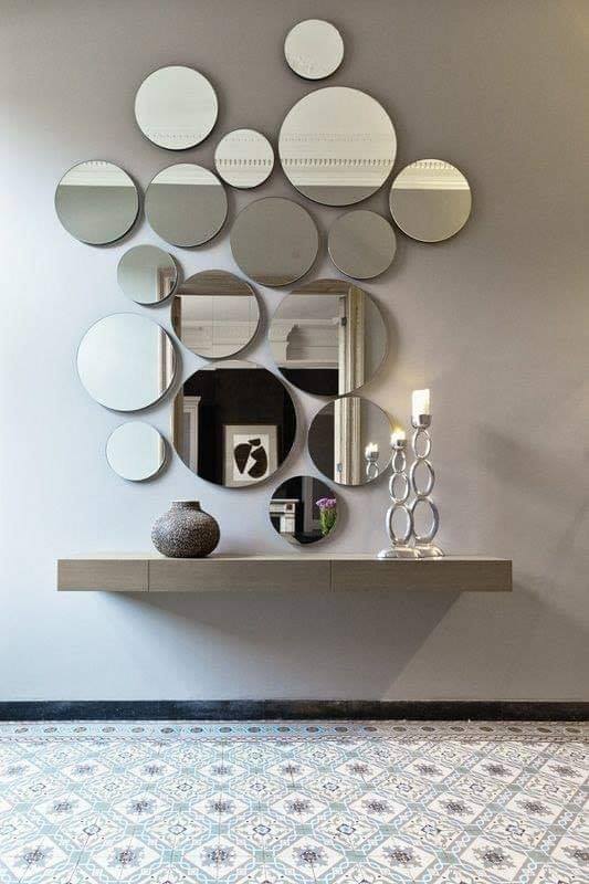 circle wall mirrors