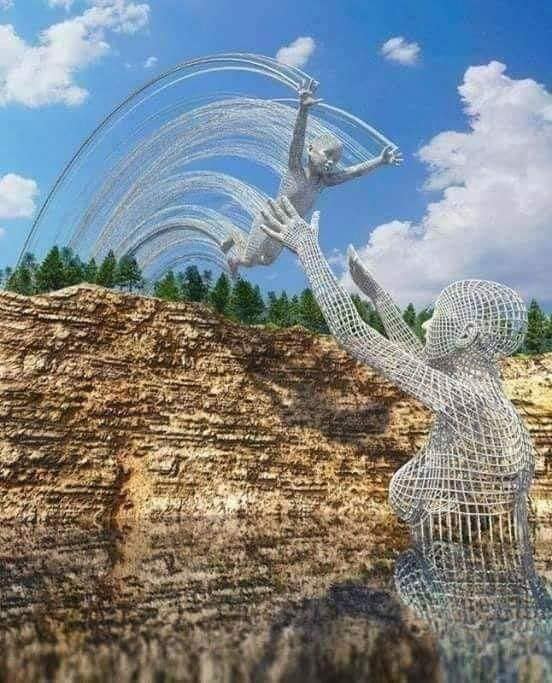 sculpture by Chad Knight