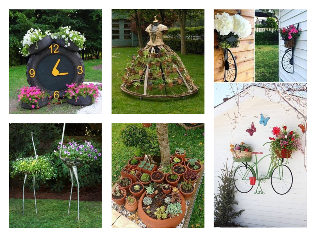 creative diy garden decor ideas