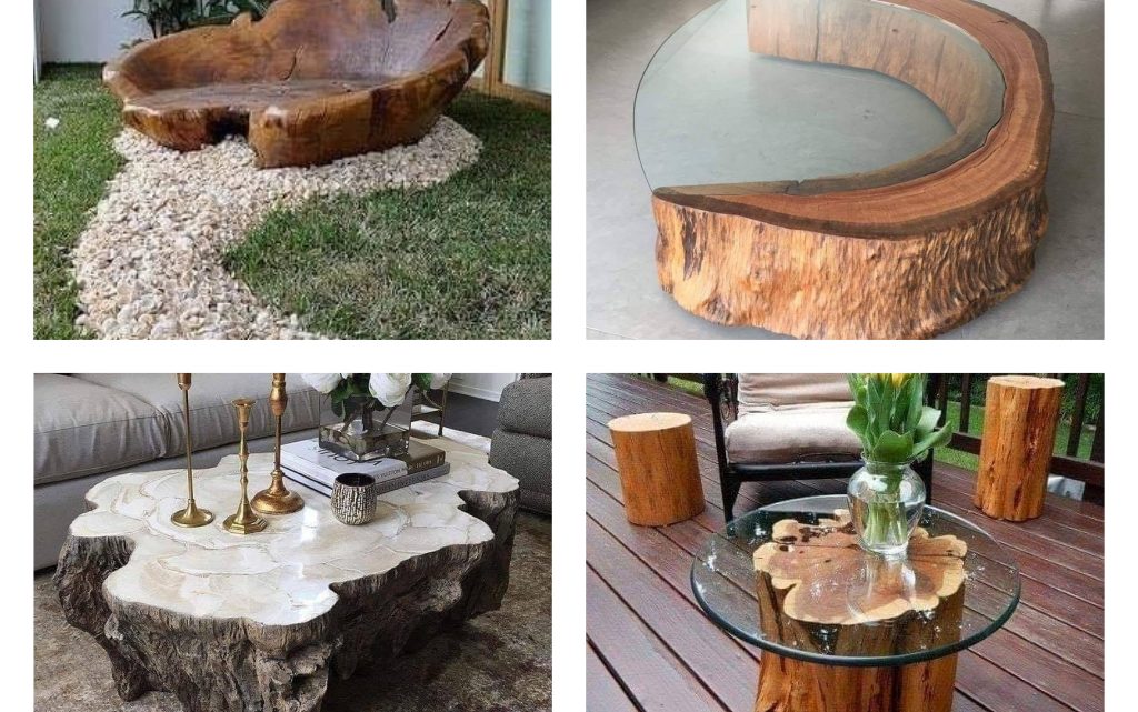 Decor With Rustic Wood Furniture