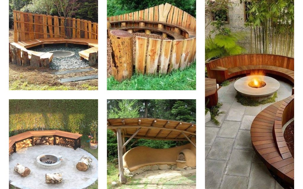 Wooden Outdoor Seating Areas