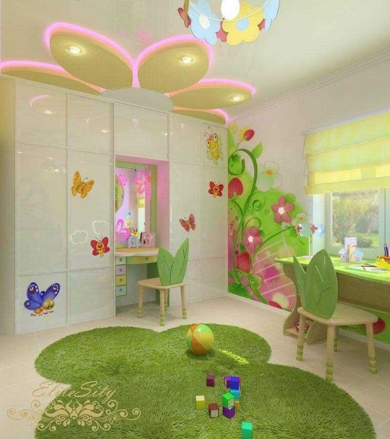 colorful kids room