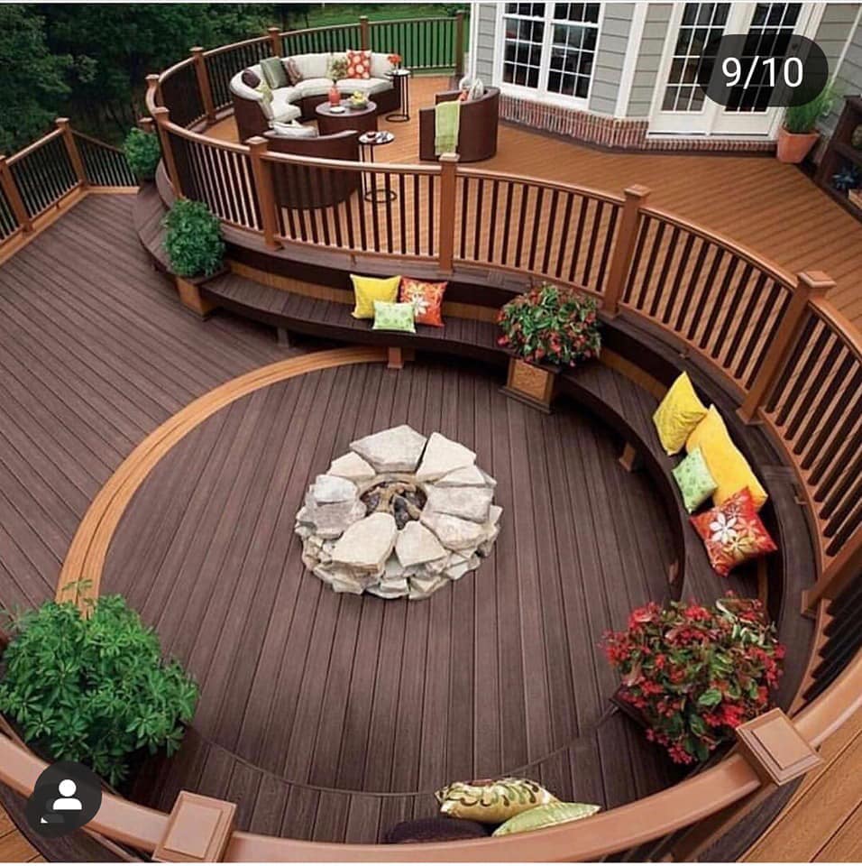 nice wooden deck