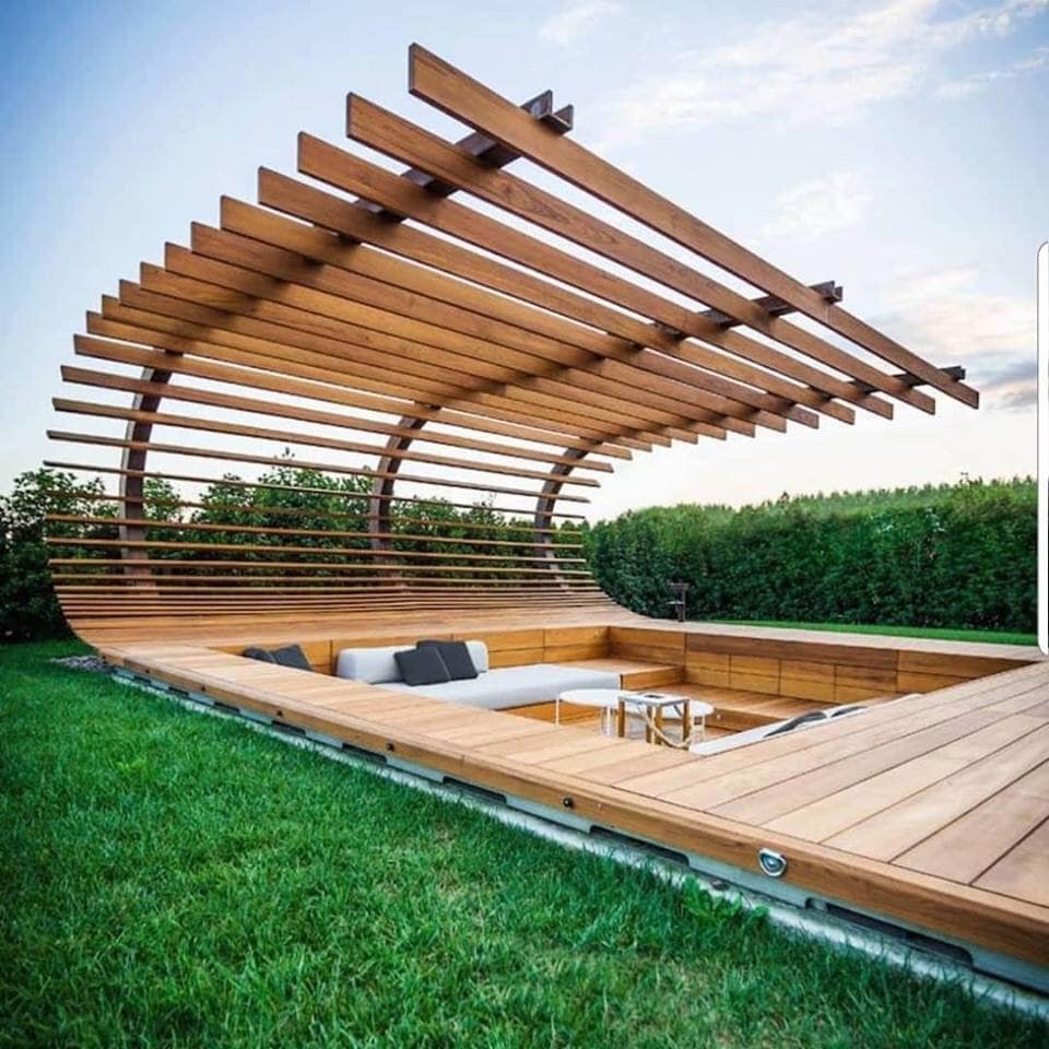 wooden deck