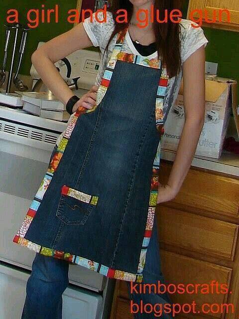 jeans aprons