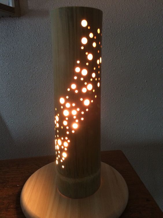 bamboo lamps